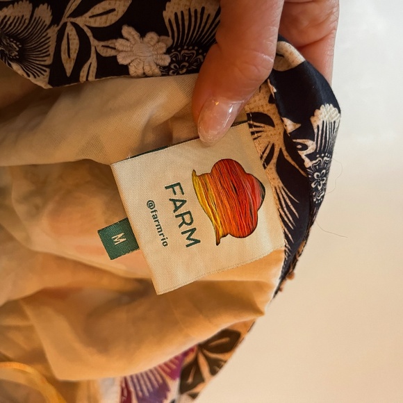 Farm Rio Romantic Garden Summer Set - M skirt L top - Picture 11 of 11